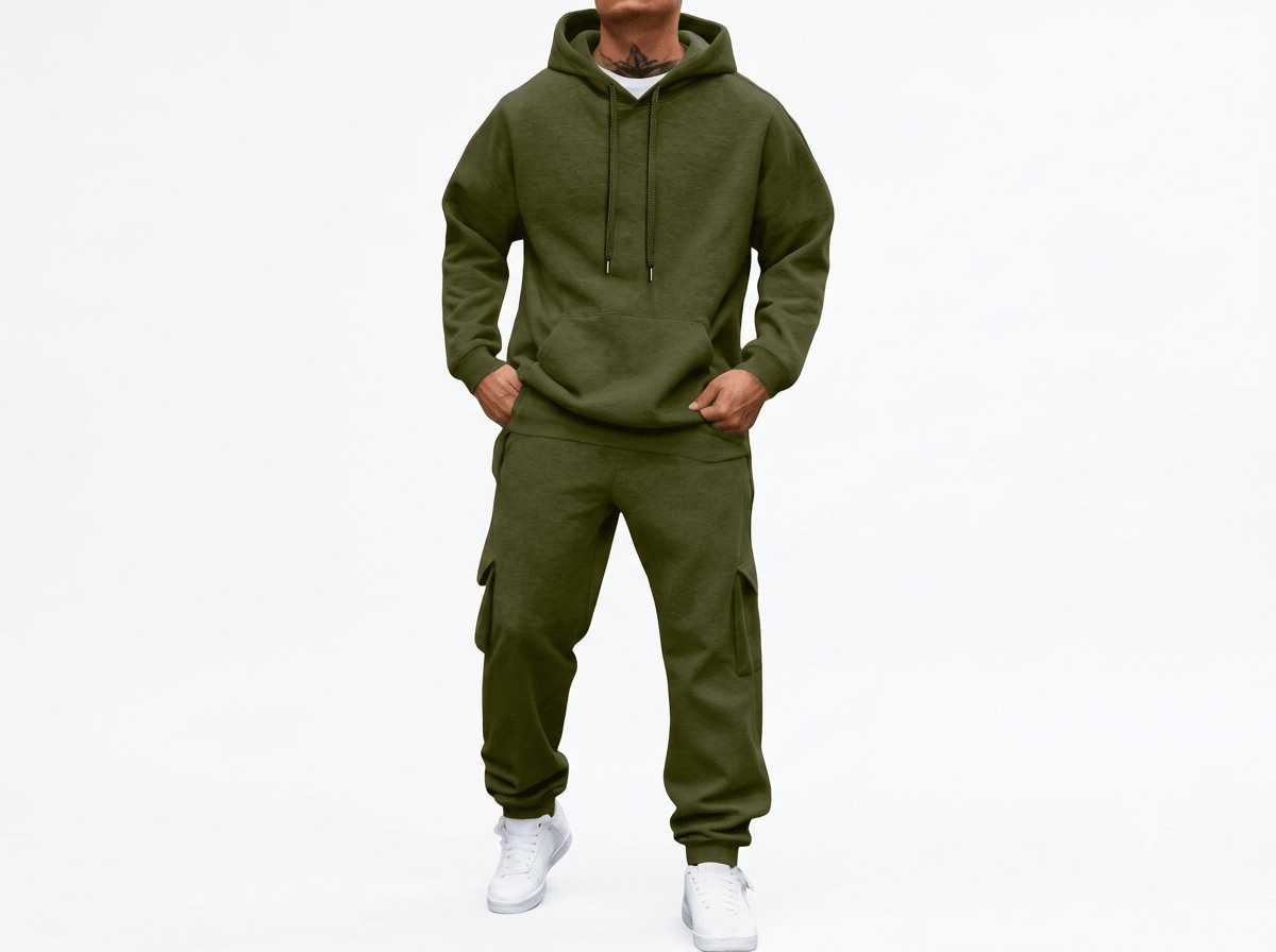 Mens Set 2 Piece Hoodie